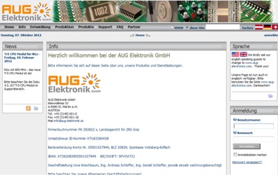 Andreas Schloffer, AUG Elektronik GmbH